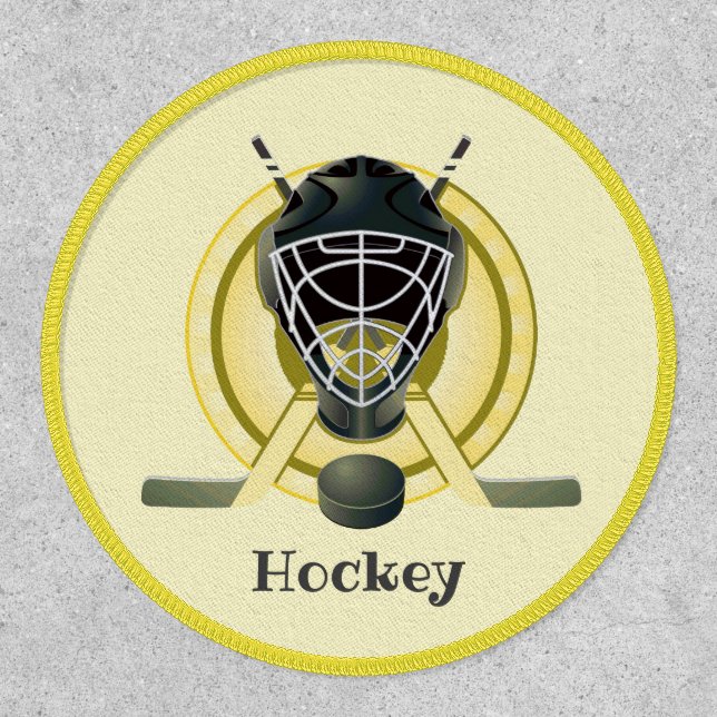 Hockey Design Patch (Front)