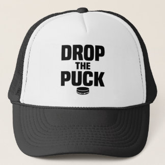 Hockey Drop the Puck Trucker Hat