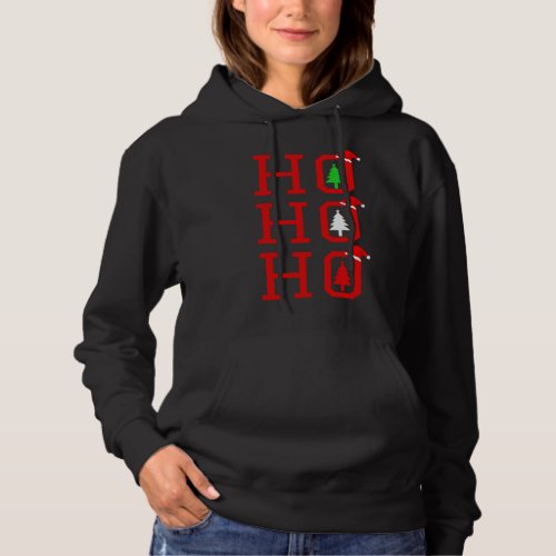 Hockey Elf Matching Family Christmas Party Pajama  Hoodie