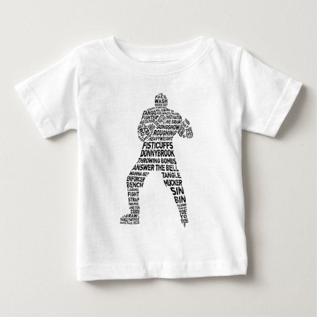 Hockey Enforcer Baby T-Shirt (Front)