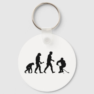 Hockey Evolution Keychain