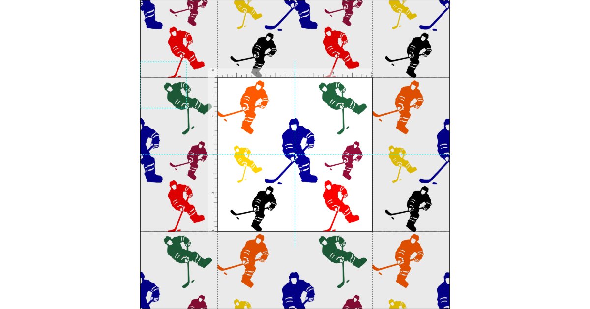 HOCKEY FABRIC Zazzle