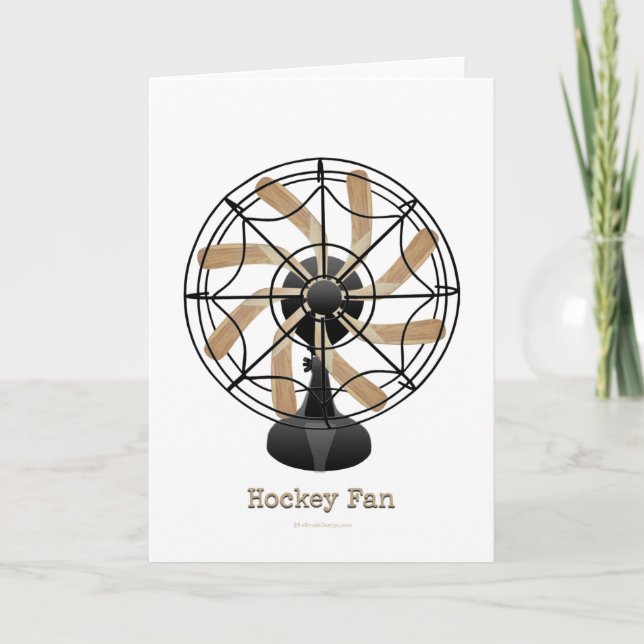 Hockey Fan (#1) Card (Front)