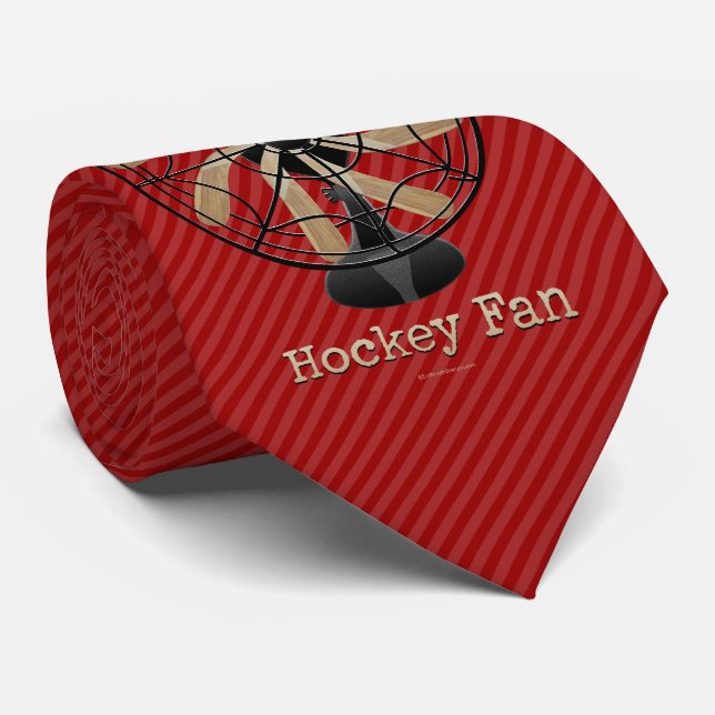 Hockey Fan (#1) Tie (Rolled)