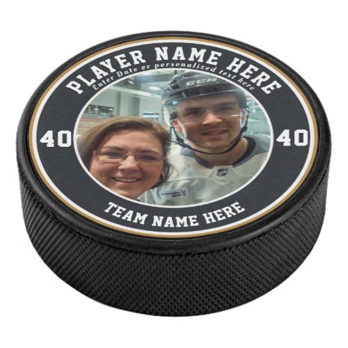 Hockey Fan Gift Hockey Puck