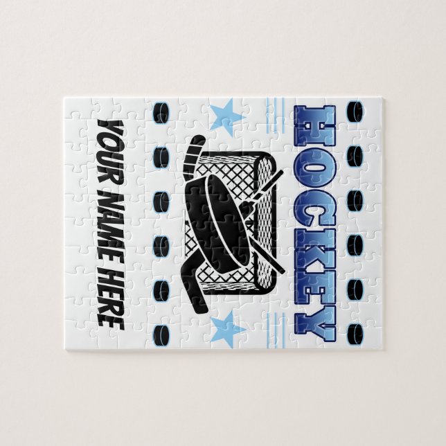 Hockey Fan Jigsaw Puzzle (Horizontal)