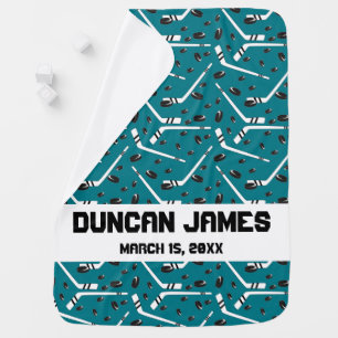 Hockey Fan Swaddle Blanket