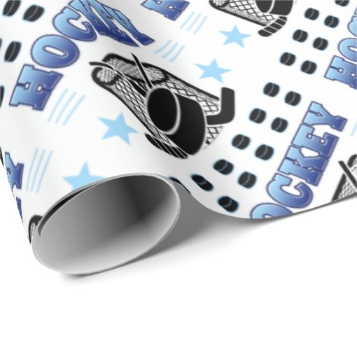Hockey Fan Wrapping Paper Zazzle