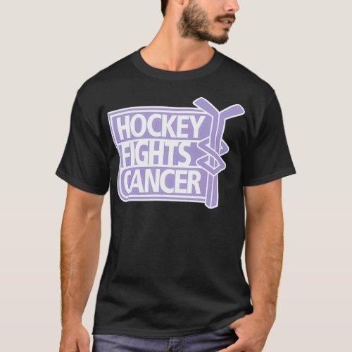 HOCKEY FIGHTS CANCER T_Shirt