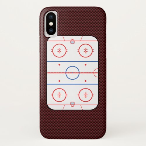 Hockey Game Companion Autograph Ready iPhone XS Case