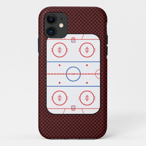 Hockey Game Companion Autograph Ready iPhone 11 Case