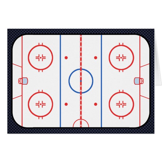 Hockey Game Companion Carbon Fiber Style (Front Horizontal)