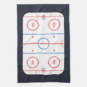 Hockey Game Companion Carbon Fiber Style Towel