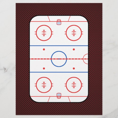 Hockey Game Companion Rink Diagram