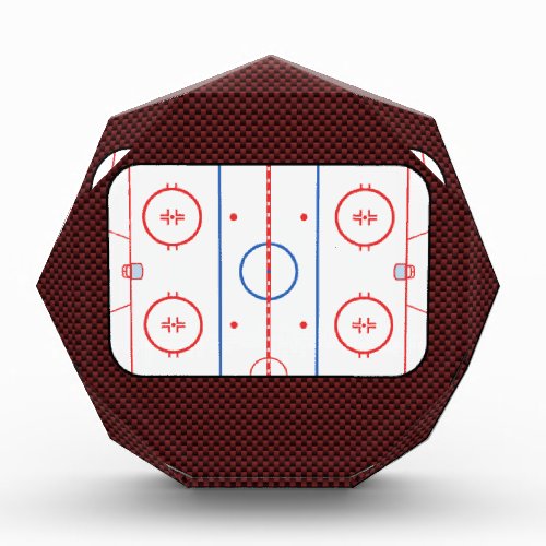 Hockey Game Companion Rink Diagram Award