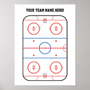 Hockey Game Event Poster