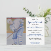 HOCKEY GAME PARTY EVENT INVITE (Standing Front)
