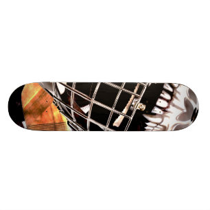 Hockey Gear Grunge Style Skateboard