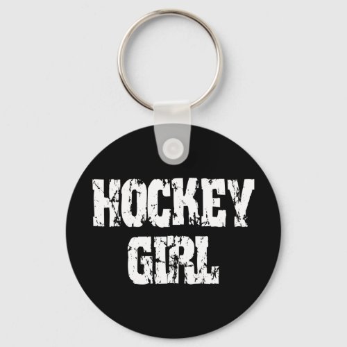 Hockey Girl Hockey Girls Keychain