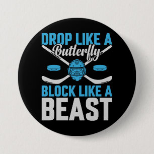 Hockey Goal Block Like a Beast Button