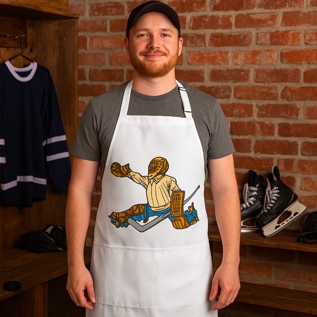 Hockey Goalie Adult Apron (Creator Uploaded)