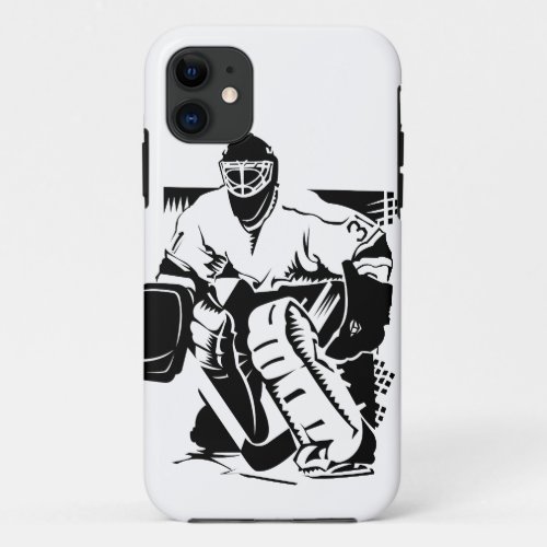 Hockey Goalie iPhone 11 Case