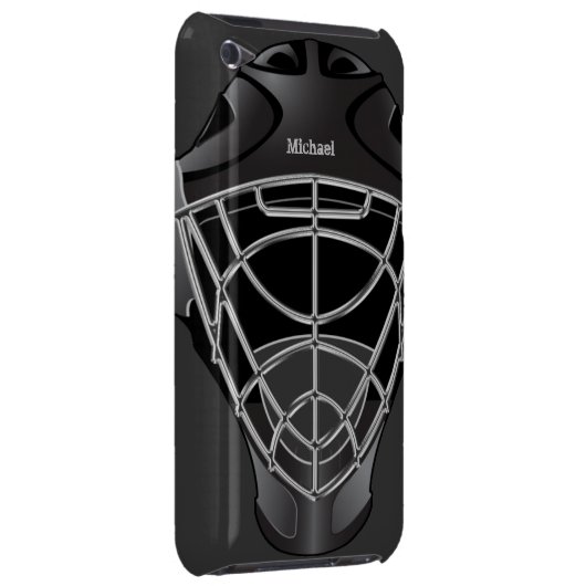 Hockey Goalie Helmet iPod Case-Mate Case (Back/Right)