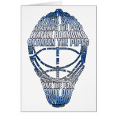 Hockey Goalie Mask (Front)