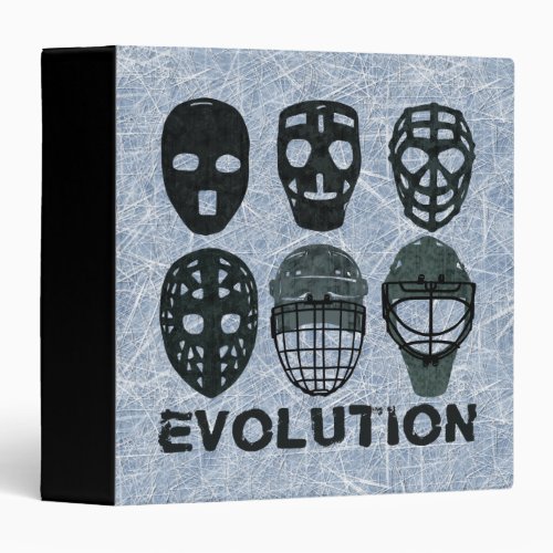 Hockey Goalie Mask Evolution Binder