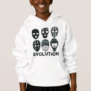Hockey Goalie Mask Evolution Hoodie