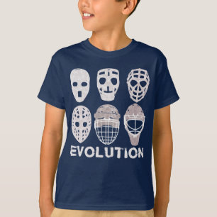 Hockey Goalie Mask Evolution Kids' Tee