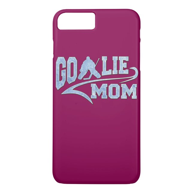 Hockey Goalie Mom Athletic Tail Case-Mate iPhone Case (Back)