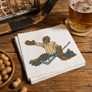 Hockey Goalie Napkins