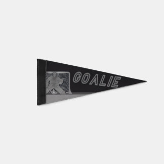Hockey Goalie Pennant Flag