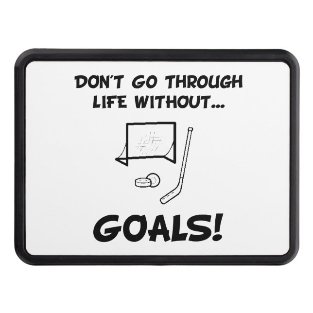 Hockey Goals Hitch Cover (Front)