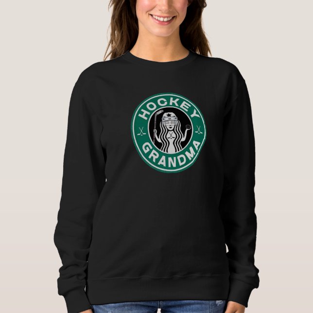 Hockey Grandma For Grandmother Of Hockey Player Wo Sweatshirt (Front)
