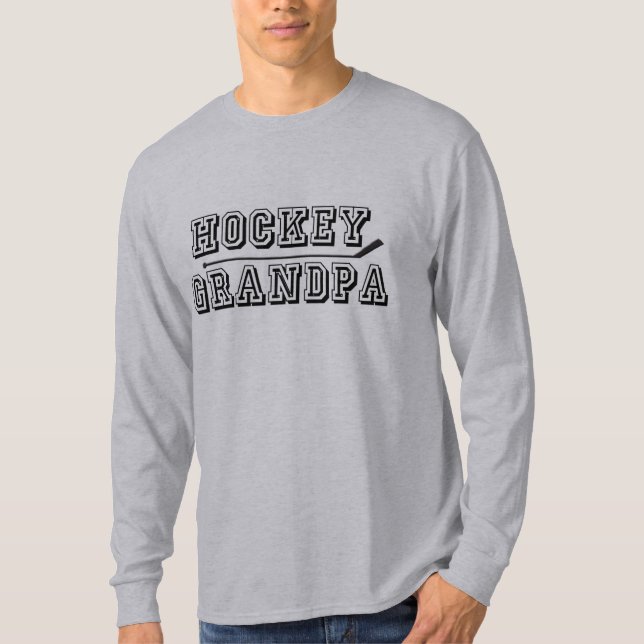 hockey grandpa T-Shirt (Front)