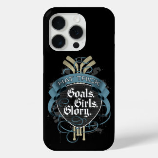 Hockey Hat Trick: Goals, Girls & Glory iPhone 15 Pro Case