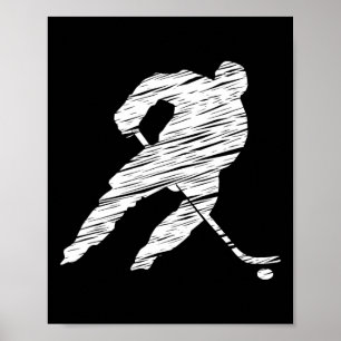 Hockey Hockey Saying Coach Coach Ice Hockey Player Poster