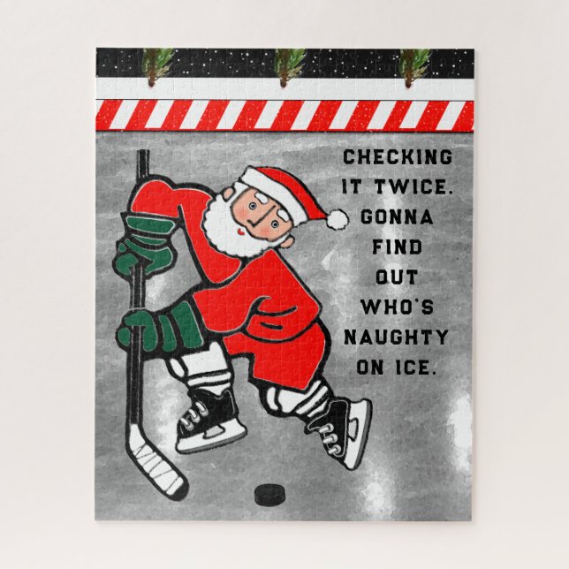 Hockey Holidays Jigsaw Puzzle (Vertical)