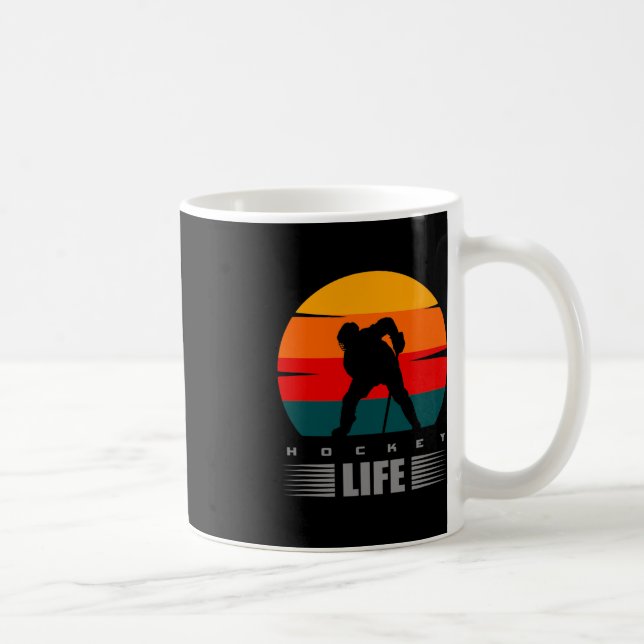 Hockey  Ice Hockey Player Gift  4 Coffee Mug (Right)