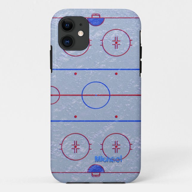 Hockey Ice Rink Case-Mate iPhone Case (Back)