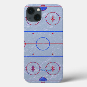 Hockey Ice Rink Pitch iPhone 13 Case
