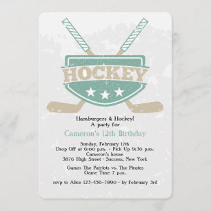 Hockey Invitation