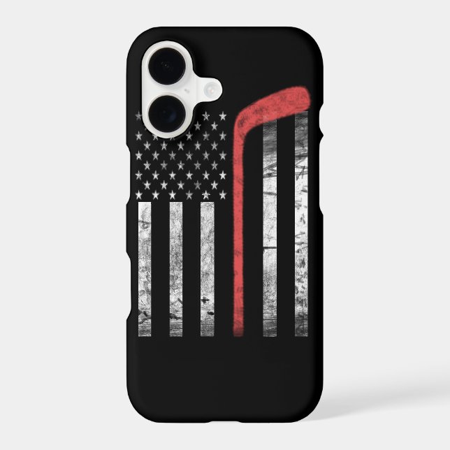 Hockey Iphone Case (Back)