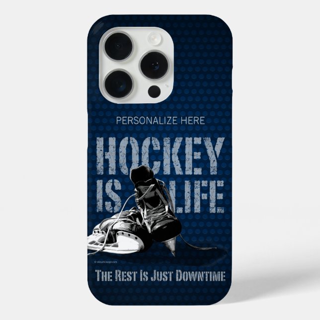 Hockey Is Life Case-Mate iPhone Case (Back)