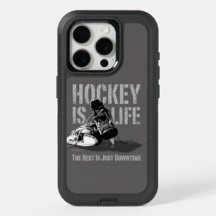 Hockey Is Life iPhone 15 Pro Case