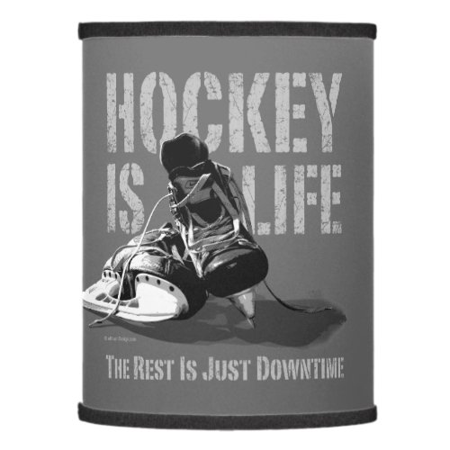 Hockey Is Life Lamp Shade