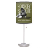 Hockey Is Life Table Lamp (Left)