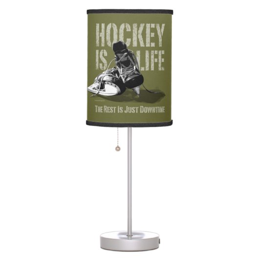 Hockey Is Life Table Lamp (Right)